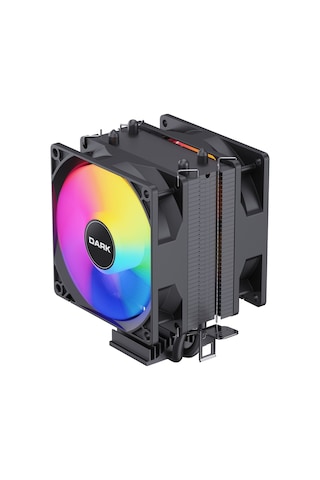 Dark Freezer X94Rd. 2X92Mm 4Pin Pwm Kırmızı Led Fanlı Dkccx94Rd