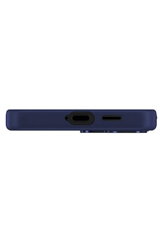 Galaxy S25 Plus Kılıf M-safe Şarj Uyumlu Şeffaf Arka Yüzey Benks Magclap Tpu Çerçeve Kapak Mavi