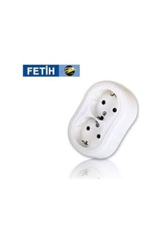 Fetih Sıva Altı 2'li Topraklı Priz