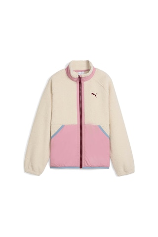 Puma Hybrıd Sherpa Genç Ceket 688405 87 Beyaz
