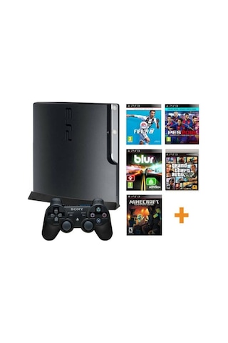 Sony Playstation 3 Slim 320 Gb + 30 Güncel Oyun