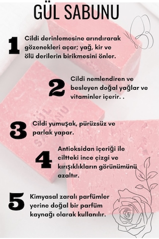 Gül Sabunu - 120 Gr