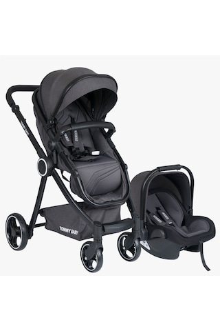 Tommy Baby Toranto Black Vip Travel Sistem Bebek Arabası Puset