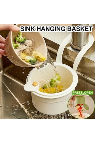 Trendooze Türk Yeşil 2si 1 Arada Lavabo Filtresi Basmalı Çubuk Tasarruflu Tıkanmaz