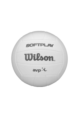 Wilson Avp Soft Play Vb White Of Plaj Voleybol Topu Wv4007201xbof Sarı - Mavi