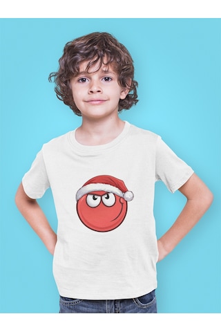 Bumeta Red Ball Karakter Baskılı Çocuk Tişört 3 Lü Set Beyaz
