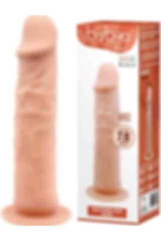 Hızlı Express Baile Güçlü Vantuzlu Damarlı Soft Realistik Penis Anal Dildo Vibratör