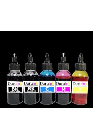 Duruınk Canon Pixma E414 Pg46 Cl56 Yazıcı Uyumlu Kartuş Dolum Seti 5 Li Set 5x100ml Mürekkep