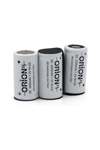 Orion 3.6 V 2200 mAH Nı-Cd Şarjlı Süpürge Pili