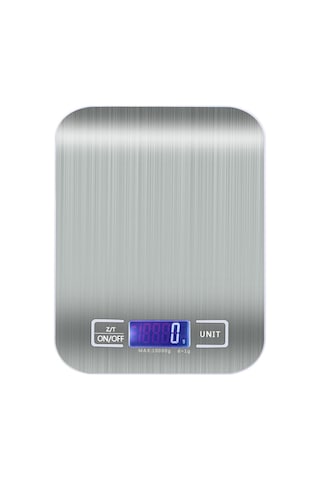 Ximistore9 Dijital Mutfak Terazi, 10kg Hassas Ölçüm, 304 Çelik Platform, Lcd Işık, Suda-süt Volümü Modu, 2 Adet Aaa Pil İçerir Çok Renkli