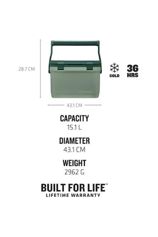 Stanley 15.1 Lt Adventure Taşınabilir Soğutucu Çanta Yeşil