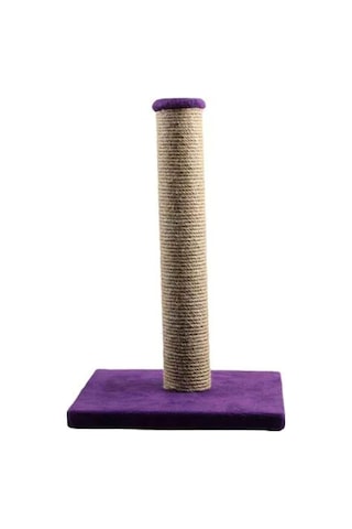 Çubuk Kedi Tırmalama Tahtası 40 Cm Mor