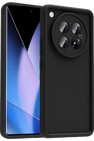 Mobilteam İnfinix Zero 40 5g Kılıf Kamera Korumalı Ananas Kapak - Siyah Siyah