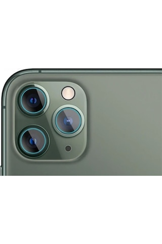Apple Uyumlu iPhone 12 Pro Kamera Lens Koruyucu Şeffaf