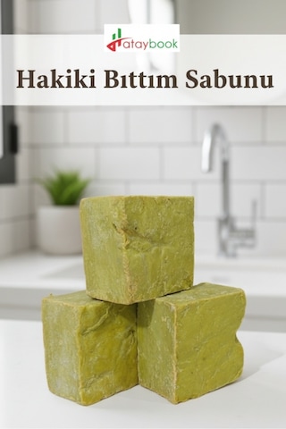 Siirt %100 Bıttım Sabunu Hakiki 3 Adet Doğal