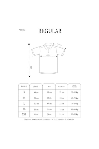 Freedom Storee Erkek Pike Polo Yaka Tişört Düğmeli Baskılı T-shirt - Beyaz Çok Renkli