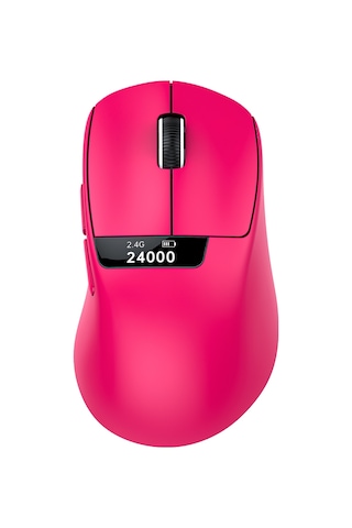 Freewolf A7 Kablosuz Dijtal Ekranlı Oyuncu Mouse Paw3311 1000 Hz 24000 Dpı Bluetooth Mouse Diğer