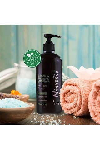 Nivalis Paraben İçermez Isırgan & Sarımsak Şampuanı 2 x 400 ML