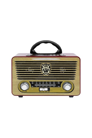 Hometech Ht 40Bt Mini Nostaljik Radyo Bt Hoparlor