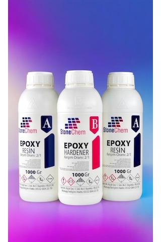 Ultra Şeffaf Epoksi Reçine 3 KG