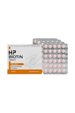 Hp Biotin 1 Mg 120 Tablet﻿﻿