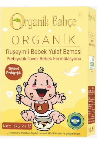 Organik Bahçe Organik Ruşeymli Bebek Yulaf Ezmesi 175 G