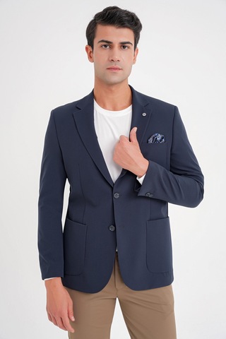 Efor C 697 Ceket Regular Fit Lacivert-1 Casual Lacivert