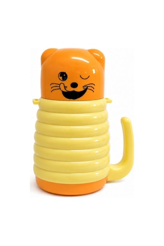 Çocuk Çelik Matara - Emojili - 350 Ml - Sarı - 200339 Diğer