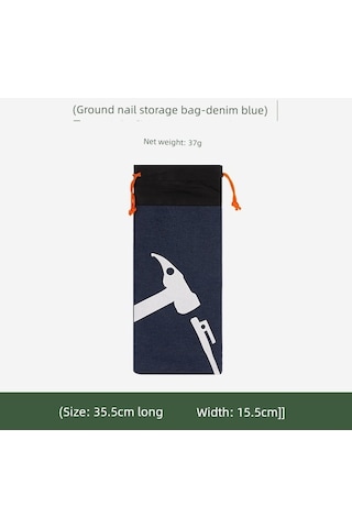 Novahub Kamp Çadırı Kurulum Kanvas Çantası - Küçük Boy Mavi Çanta Um44332-5 Yurt Dışından Mavi Mavi