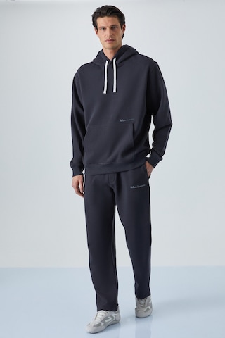 Grımelange Narcıso Erkek Yumuşacık İçi Polarlı Antrasit Sweatshirt Antrasit