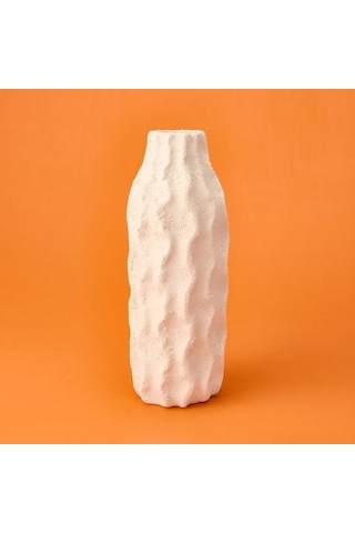 Evidea Deco Almeria Vazo - Bej - 35,5 Cm Bej