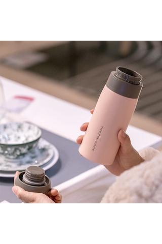 Tyeso Grace Sızdırmaz Çay Demleme Ve İçecek Termosu 500 ML - Gri