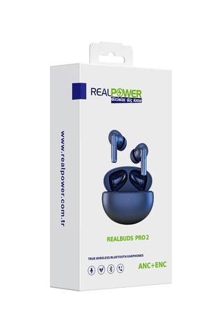 Realpower Realbuds Pro 2 RP-RBP2M Anc + Enc Bluetooth Kulak İçi Kulaklık