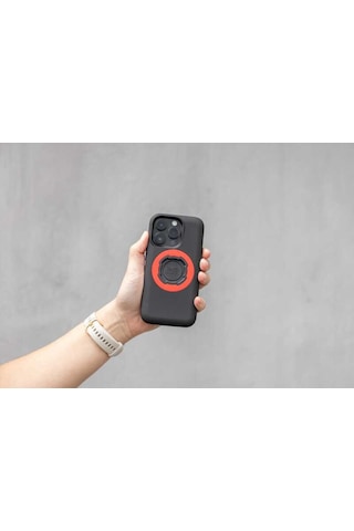 Quadlock Mag Uyumlu Telefon Kılıfı Halkası Kırmızı