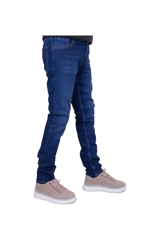 Twister Panama 745 Mavi Düşük Bel Dar Paça Erkek Jeans Pantolon 001