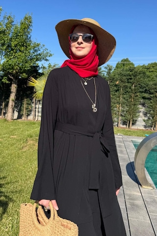 Rabia Şamlı Yaren Üçlü Takım Siyah Çok Renkli