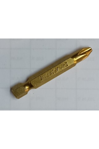 Master Bits Uç Titanyum Mıknatıslı Ph 2 X 50 Mm Demir Vid.için
