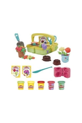 Play Doh Renkli Çiçekler Oyun Seti Çok Renkli
