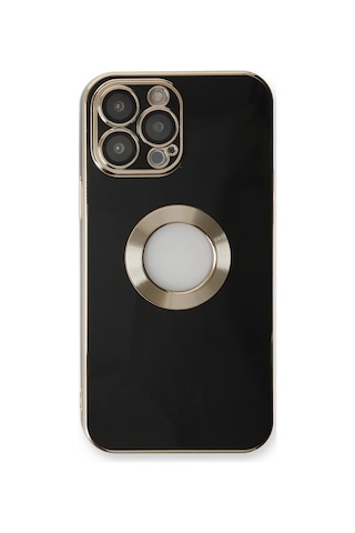 Newface - 552 - iPhone Uyumlu 14 Pro Max Kılıf Store Silikon - Csmo-tex - - Siyah
