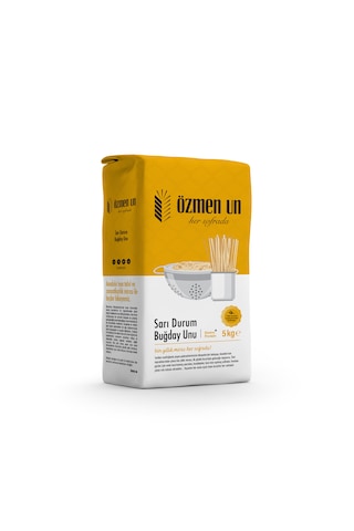 Özmen Un Sarı Durum Buğday Unu 5 Kg