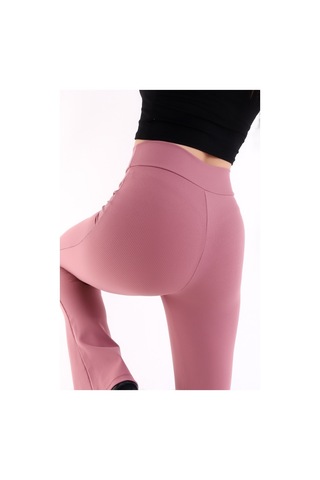 Self Clothing Kadın Gül Kurusu Yüksek Bel Fitilli Dayanıklı Örme Kumaş ToparlayGül Kurusu Gülkurusu