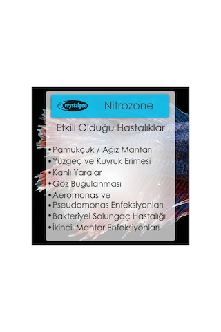 Nitrozone 125ml Akvaryum Mantar Ve Bakteri Hastalığı Tedavisi