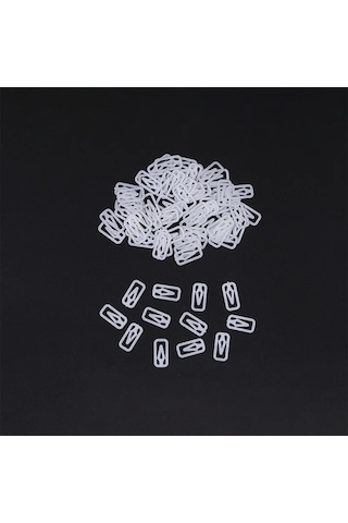 Aero Dilara Klips 34 Mm Beyaz 1.000 Adet Beyaz