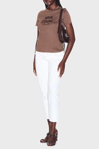 Armani Exchange Bayan Kot Pantolon Xw000073 Af21335 M0054 Beyaz
