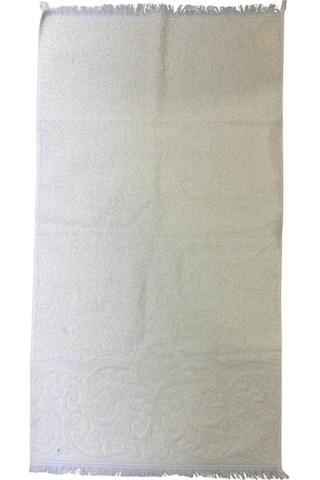 Maxstyle Alara Jakarlı 50x90cm Havlu Krem Krem