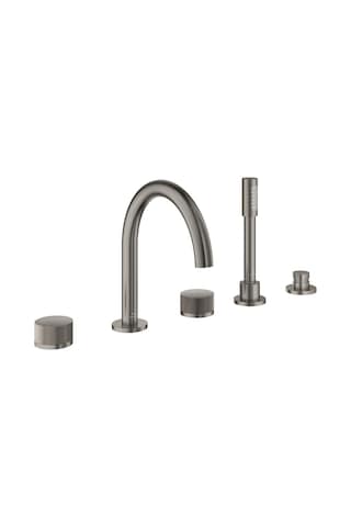 Grohe Atrio Private Collection 25226AL0 5 Delikli Küvet Bataryası Antrasit