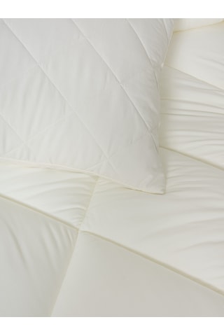 Cotton Box Softwash Tek Kişilik Yorgan Seti Ekru Ekru