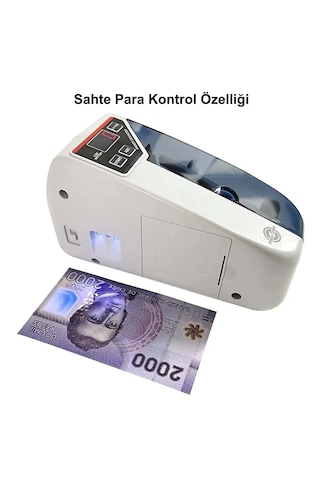 Yenilzd Mini Taşınabilir Kağıt Para Sayma Makinesi Uv Lamba ...