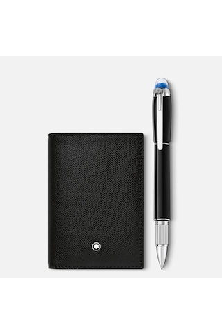130450 Mont Blanc Set Starwalker Fineliner And Montblanc Sartorial Kartlık Çok Renkli