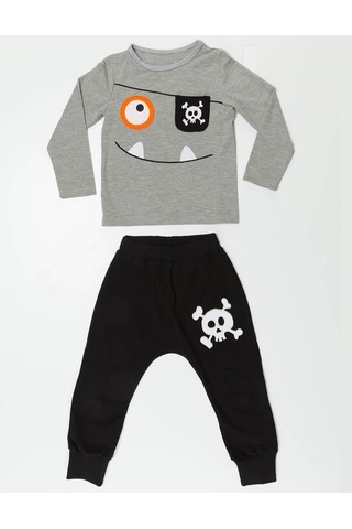 Denokids Happy Pirate Baggy Takım Çok Renkli